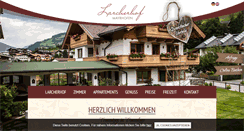 Desktop Screenshot of larcherhof.com